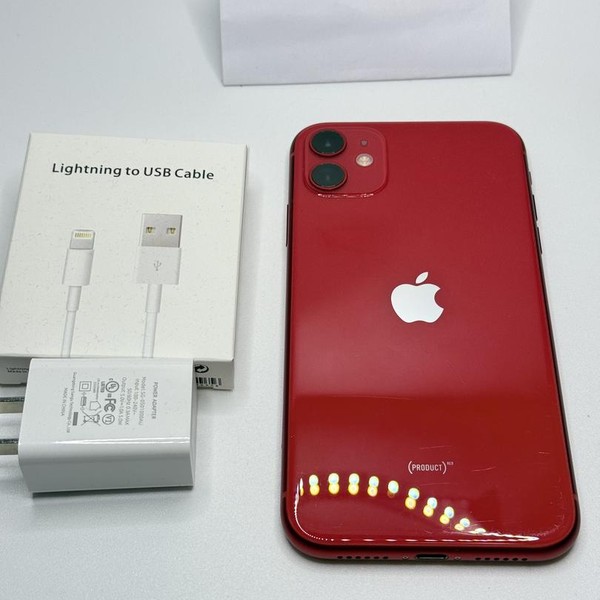 Apple iPhone 11 - Unlocked, 128 GB, Red, A2111