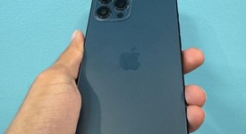 Good
													Apple iPhone 12 Pro Max - Unlocked, Pacific Blue, 128 GB, A2342, photo 2 of 6