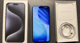 Good
													Apple iPhone 15 Pro Max - Verizon, Blue, 256 GB, A2849, photo 1 of 10