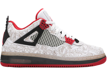 Jordan Fusion 4 White Laser for sale