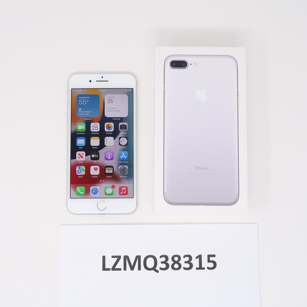 Apple iPhone 7 Plus - Unlocked, 128 GB, Silver, A1661