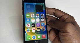 Fair
													Apple iPhone SE 2nd Gen 2020 - Unlocked, Black, 128 GB, A2275, photo 1 of 13