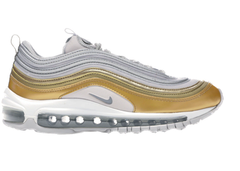 Nike Air Max 97 Vast Grey Metallic Gold (Women's) for sale