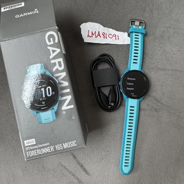Garmin Forerunner 165 - Turquoise, Music