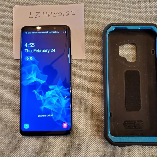 Samsung Galaxy S9 - Verizon, 64 GB, Blue, SM-G960U