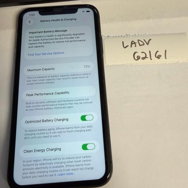 Apple iPhone 11 - Unlocked, 64 GB, Black, A2111