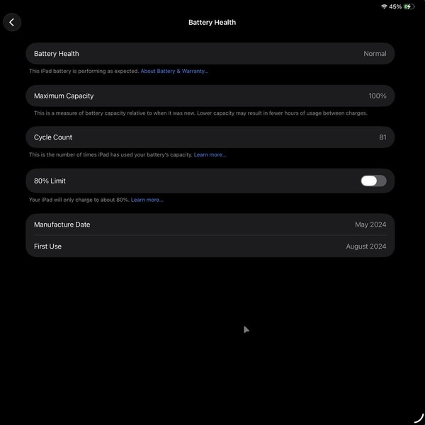 Apple iPad Pro 13 inch (M4) 2024 - Wi-Fi, 256 GB, Black, 8 GB, A2925, Standard Glass