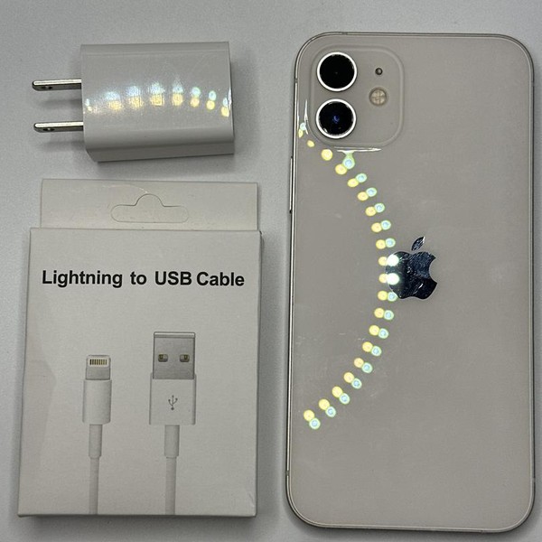 Apple iPhone 12 - Unlocked, 64 GB, White, A2172