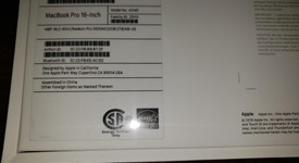 New
													MacBook Pro 2019 - 16" - I9, Gray, 2 TB, 32 GB, photo 6 of 6