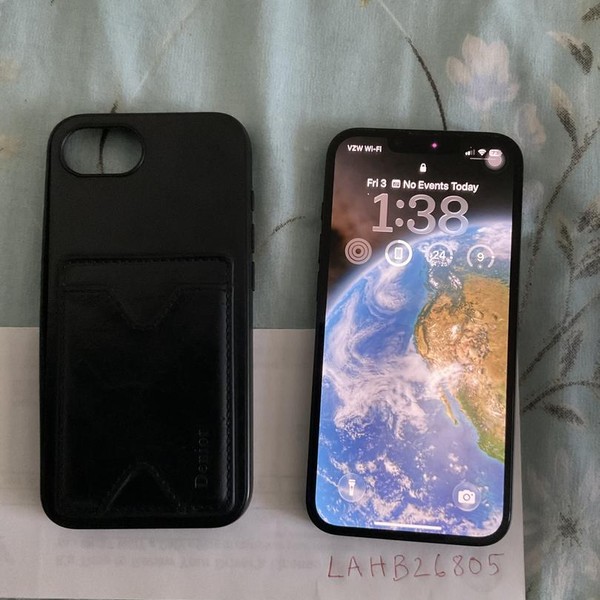 Apple iPhone 16e - Unlocked, 128 GB, Black, A3212