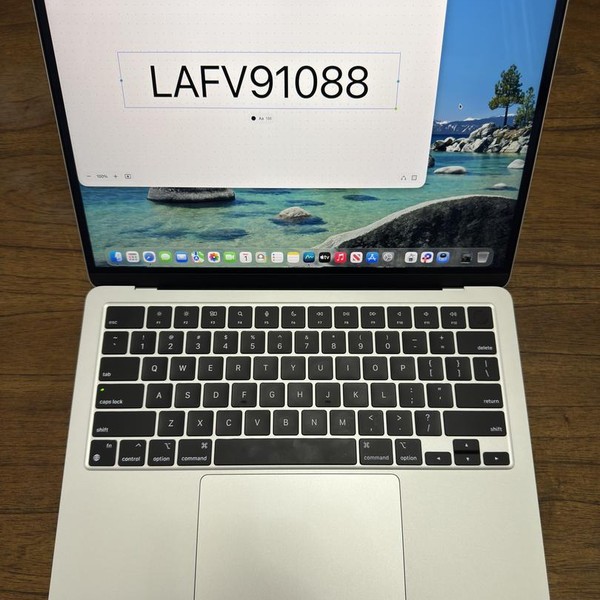 MacBook Air 2022 (M2) - 13 inch - 256 GB, Silver, 8 GB, Apple M2
