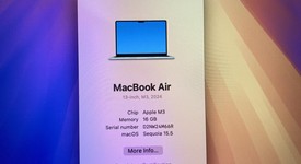 Mint
													MacBook Air 2024 (M3) - 13" - Apple M3, Silver, 256 GB, 16 GB, 8-core GPU, photo 2 of 12