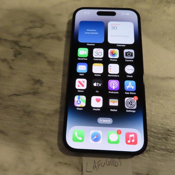Apple iPhone 14 Pro - T-Mobile, 128 GB, Black, A2650