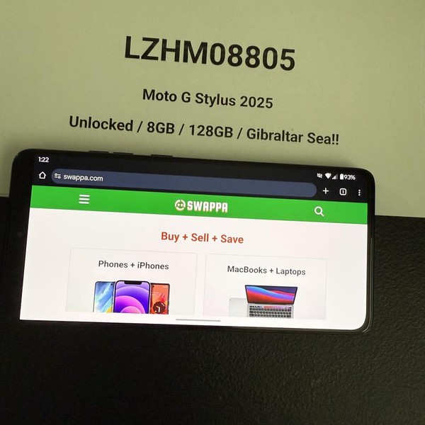 Moto G Stylus 5G (2025) - Unlocked, 128 GB, Gibraltar Sea, 8 GB
