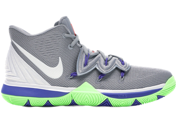 Nike Kyrie 5 Wolf Grey Lime Blast (GS) for sale