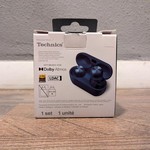 Used Technics AZ100 Hi-Fi Wireless Earbuds - Blue