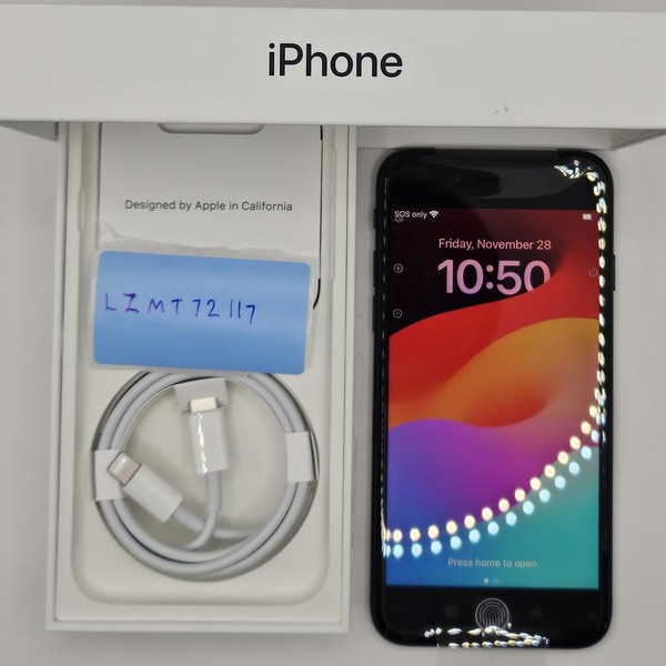 Apple iPhone SE 3rd Gen 2022 - Unlocked, 64 GB, Midnight, A2595