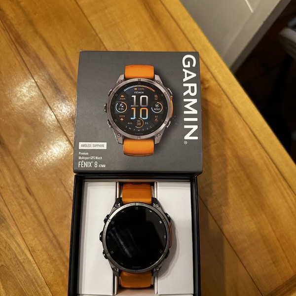 Garmin Fenix 8 - Titanium, AMOLED