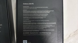 New
													Samsung Galaxy S24 FE - Unlocked, Graphite, 128 GB, SM-S721U1, photo 2 of 2