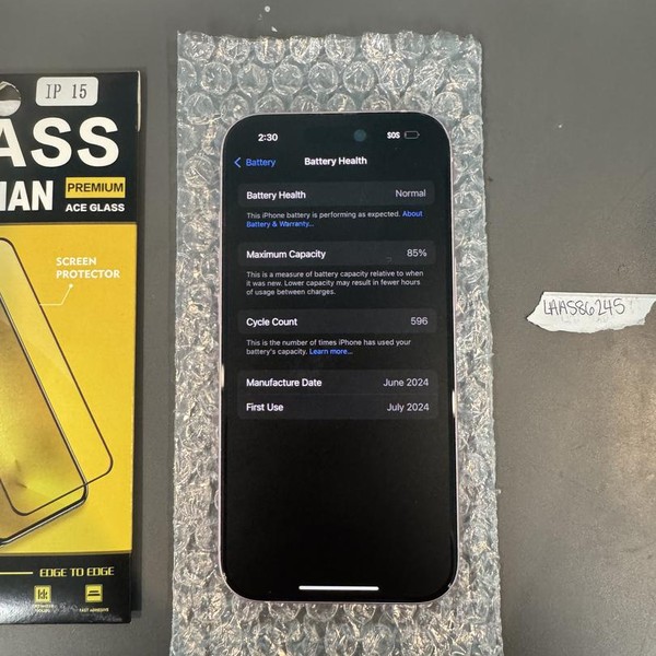 Apple iPhone 15 - Unlocked, 128 GB, Pink, A2846