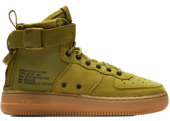 Nike SF Air Force 1 Mid Desert Moss (GS) for sale
