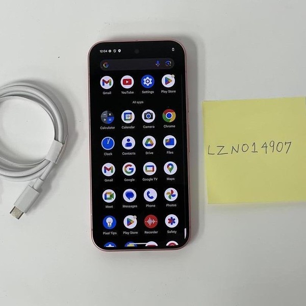 Google Pixel 9 - Verizon, 128 GB, Peony, 12 GB, G2YBB