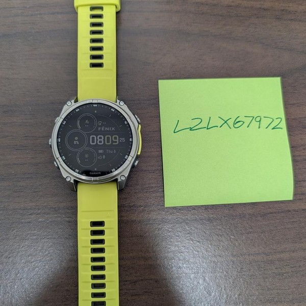 Garmin Fenix 8 - Titanium, SOLAR