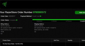 Good
													Razer Blade HD 14" 2016 - Black, 1 TB, 16 GB, photo 5 of 10