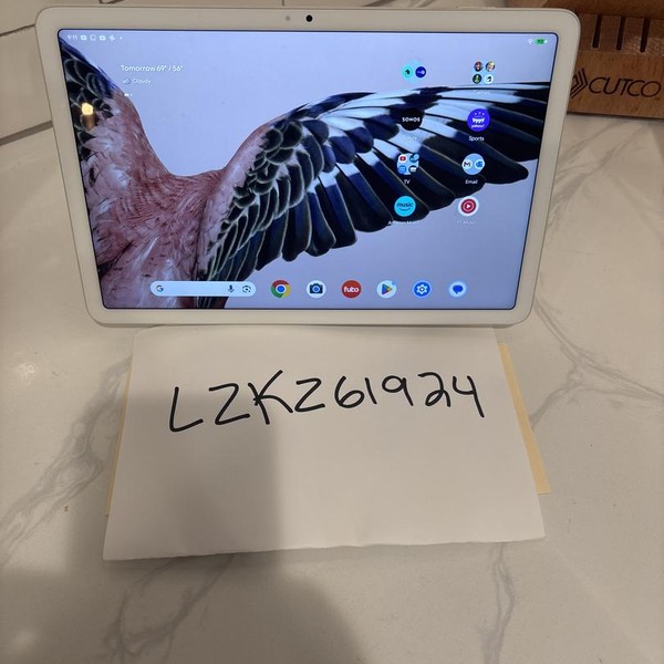 Google Pixel Tablet 11 inch - Wi-Fi, 128 GB, Porcelain, 8 GB, Includes Dock