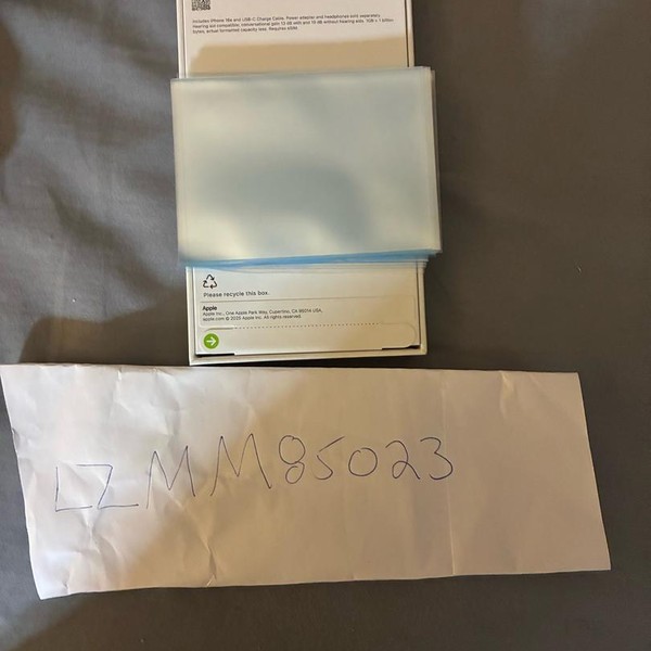 Apple iPhone 16e - Unlocked, 128 GB, Black, A3212