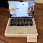 Mint MacBook Air 2024 (M3) - 13 inch - 256 GB, Silver, 24 GB, Apple M3, 10-core GPU
