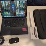 Mint MacBook Air 2024 (M3) - 15 inch - Apple M3, Midnight, 256 GB, 16 GB, 10-core GPU