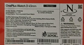 New
													OnePlus Watch 3 - Silver Steel, 43mm, photo 3 of 3