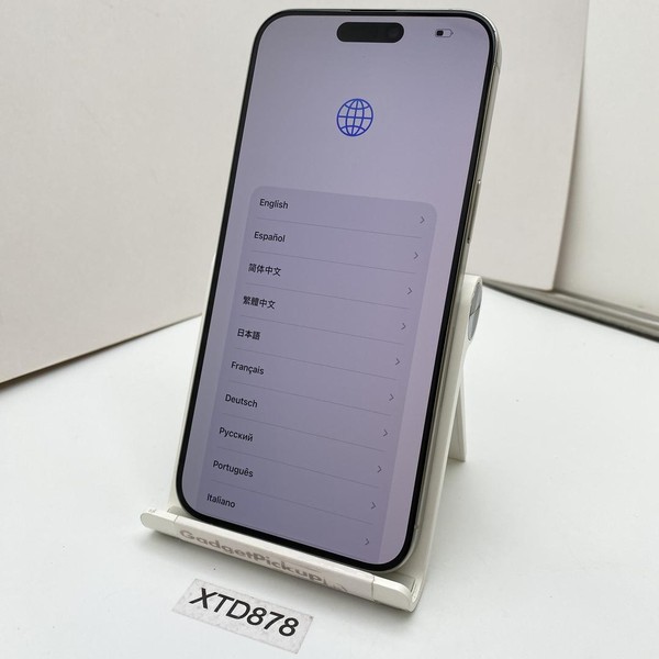 Apple iPhone 15 Pro Max - Unlocked, 256 GB, White, A2849