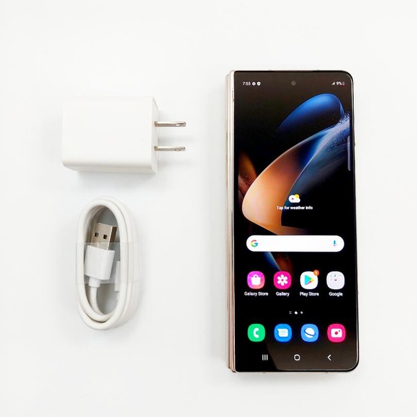 Samsung Galaxy Z Fold4 5G - AT&T, Beige, 512 GB, 12 GB, SM-F936U