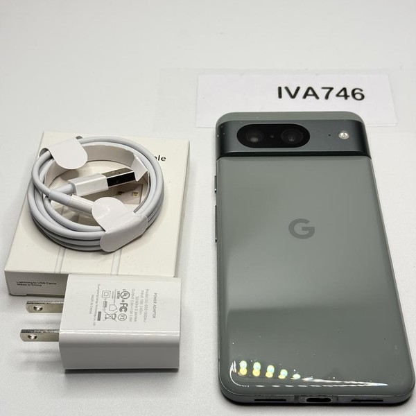 Google Pixel 8 - Unlocked, 128 GB, Hazel, 8 GB, G9BQD, Sub-6 5G