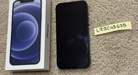 Mint
													Apple iPhone 12 - Unlocked, Black, 64 GB, A2172, photo 1 of 9