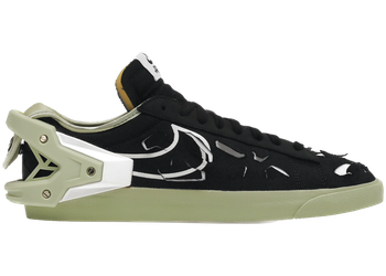 Nike Blazer Low Acronym Black Olive Aura for sale