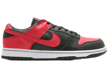 Nike Dunk Low Black Sport Red (JD Sports) for sale