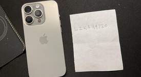 Good
													Apple iPhone 15 Pro - Unlocked, Natural, 256 GB, A2848, photo 1 of 8