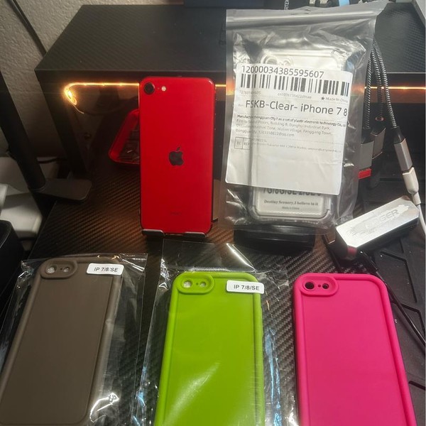 Apple iPhone SE 3rd Gen 2022 - Total by Verizon, 64 GB, Midnight, A2595