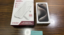 New
													Apple iPhone 15 Pro - Unlocked, Natural, 256 GB, A2848, photo 1 of 2