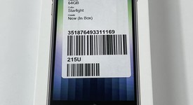 New
													Apple iPhone SE 3rd Gen 2022 - US Cellular, Starlight, 64 GB, A2595, photo 1 of 6