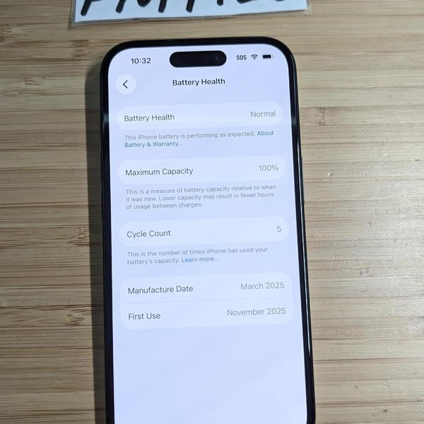 Apple iPhone 15 - Unlocked, 128 GB, Black, A2846