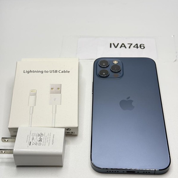 Apple iPhone 12 Pro - Unlocked, 128 GB, Pacific Blue, A2341