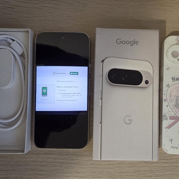 Google Pixel 9 Pro - Unlocked, 256 GB, Porcelain, 16 GB, GR83Y