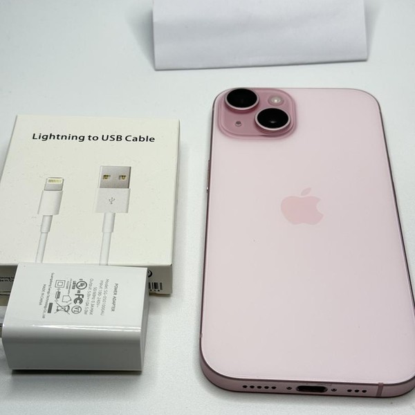 Apple iPhone 15 - Unlocked, 128 GB, Pink, A2846
