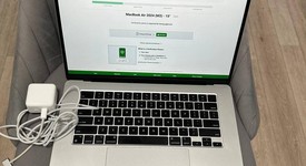 Good
													MacBook Air 2024 (M3) - 15" - Apple M3, Silver, 512 GB, 16 GB, 10-core GPU, photo 1 of 9