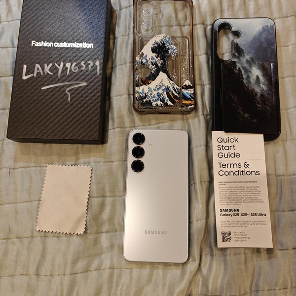 Samsung Galaxy S25 - Unlocked, 256 GB, Icy Blue, 12 GB, SM-S931U1