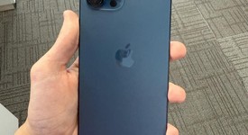 Good
													Apple iPhone 12 Pro Max - Unlocked, Pacific Blue, 128 GB, A2342, photo 1 of 9